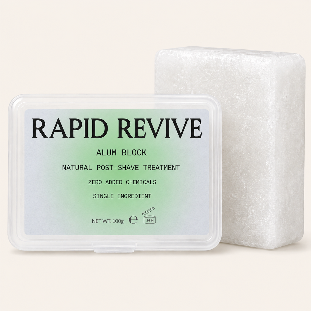 Alum Shaving Block